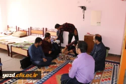 بازدید مسئولین دانشگاه فرهنگیان یزد از فضاهای آموزشی، فرهنگی و رفاهی پردیس شهیدان پاک نژاد یزد
 17