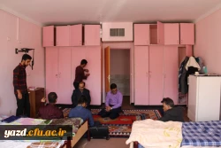 بازدید مسئولین دانشگاه فرهنگیان یزد از فضاهای آموزشی، فرهنگی و رفاهی پردیس شهیدان پاک نژاد یزد
 18