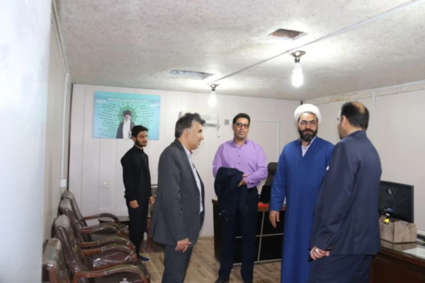 بازدید مسئولین دانشگاه فرهنگیان یزد از فضاهای آموزشی، فرهنگی و رفاهی پردیس شهیدان پاک نژاد یزد
 21