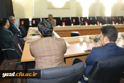 نشست صمیمی مسئولین دانشگاه فرهنگیان یزد با اعضای شورای صنفی رفاهی دانشجویان پردیس شهیدان پاک نژاد
 5