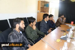 نشست صمیمی مسئولین دانشگاه فرهنگیان یزد با اعضای شورای صنفی رفاهی دانشجویان پردیس شهیدان پاک نژاد
 6