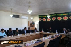 نشست صمیمی مسئولین دانشگاه فرهنگیان یزد با اعضای شورای صنفی رفاهی دانشجویان پردیس شهیدان پاک نژاد
 7