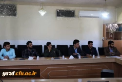 نشست صمیمی مسئولین دانشگاه فرهنگیان یزد با اعضای شورای صنفی رفاهی دانشجویان پردیس شهیدان پاک نژاد
 8