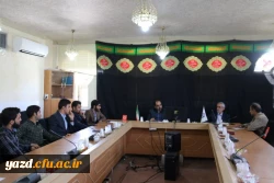 نشست صمیمی مسئولین دانشگاه فرهنگیان یزد با اعضای شورای صنفی رفاهی دانشجویان پردیس شهیدان پاک نژاد
 9