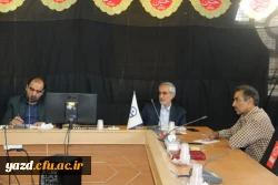 نشست صمیمی مسئولین دانشگاه فرهنگیان یزد با اعضای شورای صنفی رفاهی دانشجویان پردیس شهیدان پاک نژاد
 10