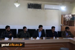 نشست صمیمی مسئولین دانشگاه فرهنگیان یزد با اعضای شورای صنفی رفاهی دانشجویان پردیس شهیدان پاک نژاد
 11