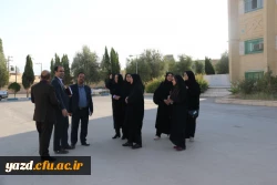 نشست صمیمانه مدیریت و مسئولین امور پردیس های استان یزد با دانشجویان شورای صنفی پردیس فاطمه الزهرا(س) 
 6