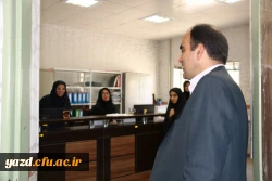 نشست صمیمانه مدیریت و مسئولین امور پردیس های استان یزد با دانشجویان شورای صنفی پردیس فاطمه الزهرا(س) 
 8