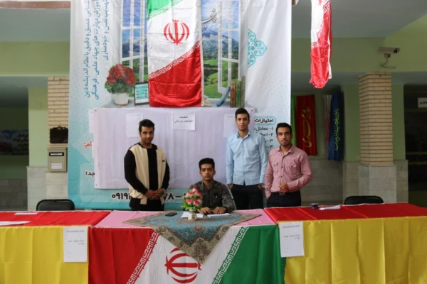 انتخابات انجمن های ورزشی پردیس شهیدان پاک نژاد یزد برگزار گردید.
 7