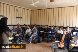 دومین دوره کارگاه های فرهنگی برگزار شد.
 9