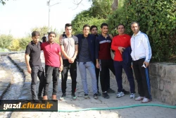 همایش کوهپیمایی کارکنان و دانشجو معلمان پردیس شهیدان پاک نژاد یزد به مناسبت هفته تربیت بدنی 
 6