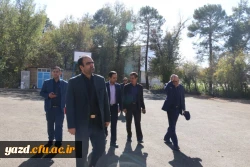 بازدید مسئولین حوزه معاونت سیاسی،امنیتی و اجتماعی استانداری از پردیس شهیدان پاک نژاد یزد
 5