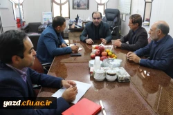 بازدید مسئولین حوزه معاونت سیاسی،امنیتی و اجتماعی استانداری از پردیس شهیدان پاک نژاد یزد
 9