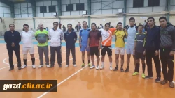 افتتاحیه مسابقات فوتسال بین کلاسی پردیس شهیدان پاک نژاد یزد
 4