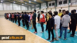 افتتاحیه مسابقات فوتسال بین کلاسی پردیس شهیدان پاک نژاد یزد
 6