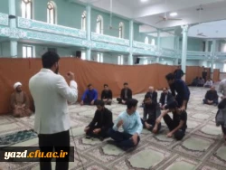 جشن میلاد حضرت رسول اکرم (ص) و امام جعفر صادق (ع) در دانشگاه فرهنگیان یزد برگزار شد.
 4