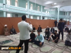 جشن میلاد حضرت رسول اکرم (ص) و امام جعفر صادق (ع) در دانشگاه فرهنگیان یزد برگزار شد.
 5