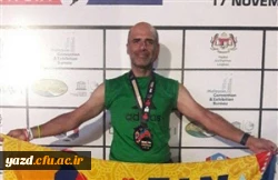 افتخار ورزشی دیگر برای دانشگاه فرهنگیان 
یک ایرانی در مسابقه استقامتی مرد آهنین 5