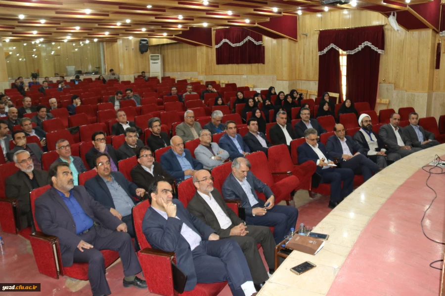 تودیع و معارفه مدیر امور پردیس های دانشگاه فرهنگیان استان یزد
 16