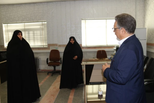 بازدید دکتر کچوئیان معاون نظارت، ارزیابی و تضمین کیفیت دانشگاه فرهنگیان و دکتر دلقندی مشاور رئیس دانشگاه و مدیرکل حراست دانشگاه فرهنگیان از پردیس های استان یزد 14