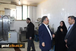 بازدید دکتر کچوئیان معاون نظارت، ارزیابی و تضمین کیفیت دانشگاه فرهنگیان و دکتر دلقندی مشاور رئیس دانشگاه و مدیرکل حراست دانشگاه فرهنگیان از پردیس های استان یزد 16