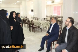 بازدید دکتر کچوئیان معاون نظارت، ارزیابی و تضمین کیفیت دانشگاه فرهنگیان و دکتر دلقندی مشاور رئیس دانشگاه و مدیرکل حراست دانشگاه فرهنگیان از پردیس های استان یزد 17