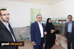 بازدید دکتر کچوئیان معاون نظارت، ارزیابی و تضمین کیفیت دانشگاه فرهنگیان و دکتر دلقندی مشاور رئیس دانشگاه و مدیرکل حراست دانشگاه فرهنگیان از پردیس های استان یزد 19