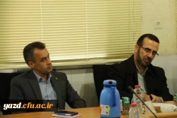 برگزاری جلسه پرسش و پاسخ با حضور دکتر کچوئیان معاون نظارت، ارزیابی و تضمین کیفیت دانشگاه فرهنگیان و دکتر دلقندی مشاور رئیس دانشگاه و مدیرکل حراست دانشگاه فرهنگیان 
 3