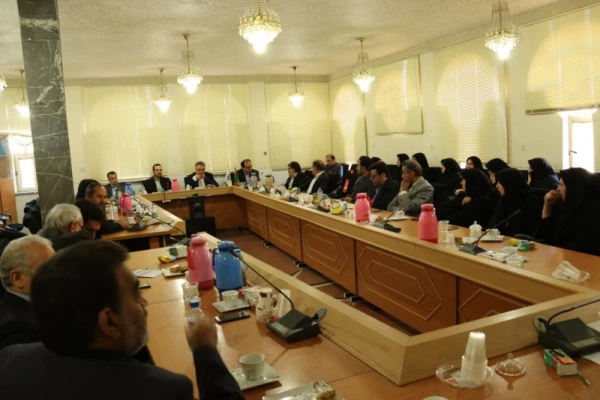 برگزاری جلسه پرسش و پاسخ با حضور دکتر کچوئیان معاون نظارت، ارزیابی و تضمین کیفیت دانشگاه فرهنگیان و دکتر دلقندی مشاور رئیس دانشگاه و مدیرکل حراست دانشگاه فرهنگیان 
 9