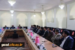 اولین جلسه هماهنگی کارکنان مدیریت استان و پردیس شهیدان پاک نژاد با مدیریت جدید امور پردیس های استان یزد
 2