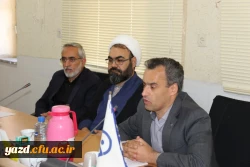 اولین جلسه هماهنگی کارکنان مدیریت استان و پردیس شهیدان پاک نژاد با مدیریت جدید امور پردیس های استان یزد
 3