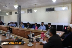 اولین جلسه هماهنگی کارکنان مدیریت استان و پردیس شهیدان پاک نژاد با مدیریت جدید امور پردیس های استان یزد
 4