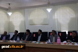 اولین جلسه هماهنگی کارکنان مدیریت استان و پردیس شهیدان پاک نژاد با مدیریت جدید امور پردیس های استان یزد
 6