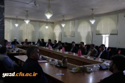 اولین جلسه هماهنگی کارکنان مدیریت استان و پردیس شهیدان پاک نژاد با مدیریت جدید امور پردیس های استان یزد
 9