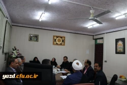 انتخابات مدیران گروه های آموزشی دانشگاه فرهنگیان یزد برگزار شد.
 9