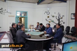 نشست مسئولان دانشگاه فرهنگیان با مدیرکل، معاونین و کارشناسان کانون پرورش فکری کودکان و نوجوانان استان یزد
 2