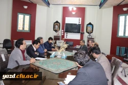 نشست مسئولان دانشگاه فرهنگیان با مدیرکل، معاونین و کارشناسان کانون پرورش فکری کودکان و نوجوانان استان یزد
 4