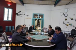 نشست مسئولان دانشگاه فرهنگیان با مدیرکل، معاونین و کارشناسان کانون پرورش فکری کودکان و نوجوانان استان یزد
 5