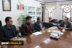 دیدار رئیس هیئت حسابرسی و کارشناسان دیوان محاسبات با مدیر پردیس های استان یزد 2