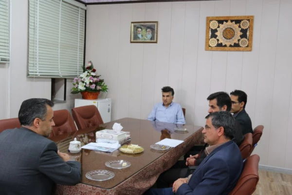 دیدار رئیس هیئت حسابرسی و کارشناسان دیوان محاسبات با مدیر پردیس های استان یزد 4