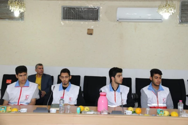 سی و نهمین جلسه شورای فرهنگی و اجتماعی دانشگاه فرهنگیان استان یزد با حضور مسئولین کشوری و استانی هلال احمر 
 2