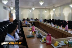 سی و نهمین جلسه شورای فرهنگی و اجتماعی دانشگاه فرهنگیان استان یزد با حضور مسئولین کشوری و استانی هلال احمر 
 9