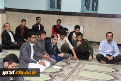 در پردیس شهیدان پاک نژاد یزد برگزار شد:

برگزاری جلسه پرسش و پاسخ با حضور مدیر استانی دانشگاه فرهنگیان یزد 
 7