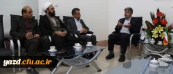 دیدار مدیر استانی دانشگاه فرهنگیان یزد با نماینده محترم یزد و اشکذر در مجلس شورای اسلامی  2