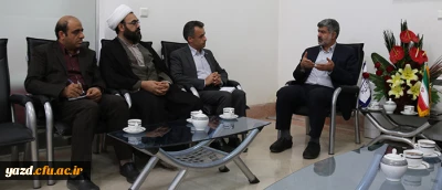 دیدار مدیر استانی دانشگاه فرهنگیان یزد با نماینده محترم یزد و اشکذر در مجلس شورای اسلامی