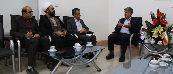 دیدار مدیر استانی دانشگاه فرهنگیان یزد با نماینده محترم یزد و اشکذر در مجلس شورای اسلامی  2