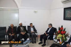دیدار مدیر استانی دانشگاه فرهنگیان یزد با نماینده محترم یزد و اشکذر در مجلس شورای اسلامی  4