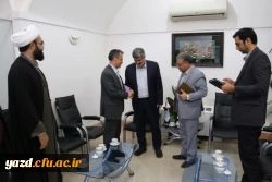 دیدار مدیر استانی دانشگاه فرهنگیان یزد با نماینده محترم یزد و اشکذر در مجلس شورای اسلامی  5