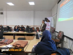 به مناسبت هفته پژوهش و فناوری، با حضور دکتر مسلمان یزدی برگزار شد:

کارگاه آموزشی روش تحقیق و مقاله نویسی در پردیس فاطمه الزهرا(س) یزد 3