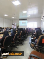 به مناسبت هفته پژوهش و فناوری، با حضور دکتر مسلمان یزدی برگزار شد:

کارگاه آموزشی روش تحقیق و مقاله نویسی در پردیس فاطمه الزهرا(س) یزد 4